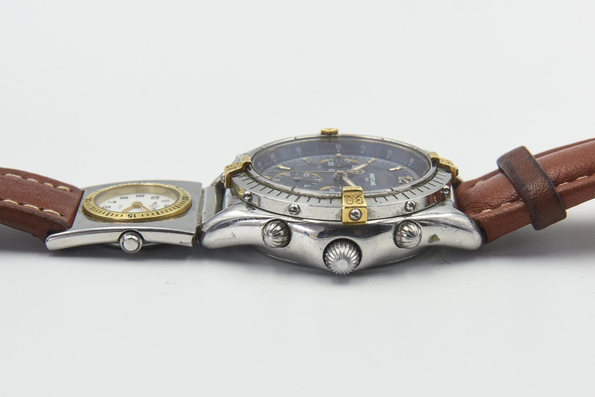 Breitling Cockpit-Chronographuhr mit UTC  Ref B30011 6