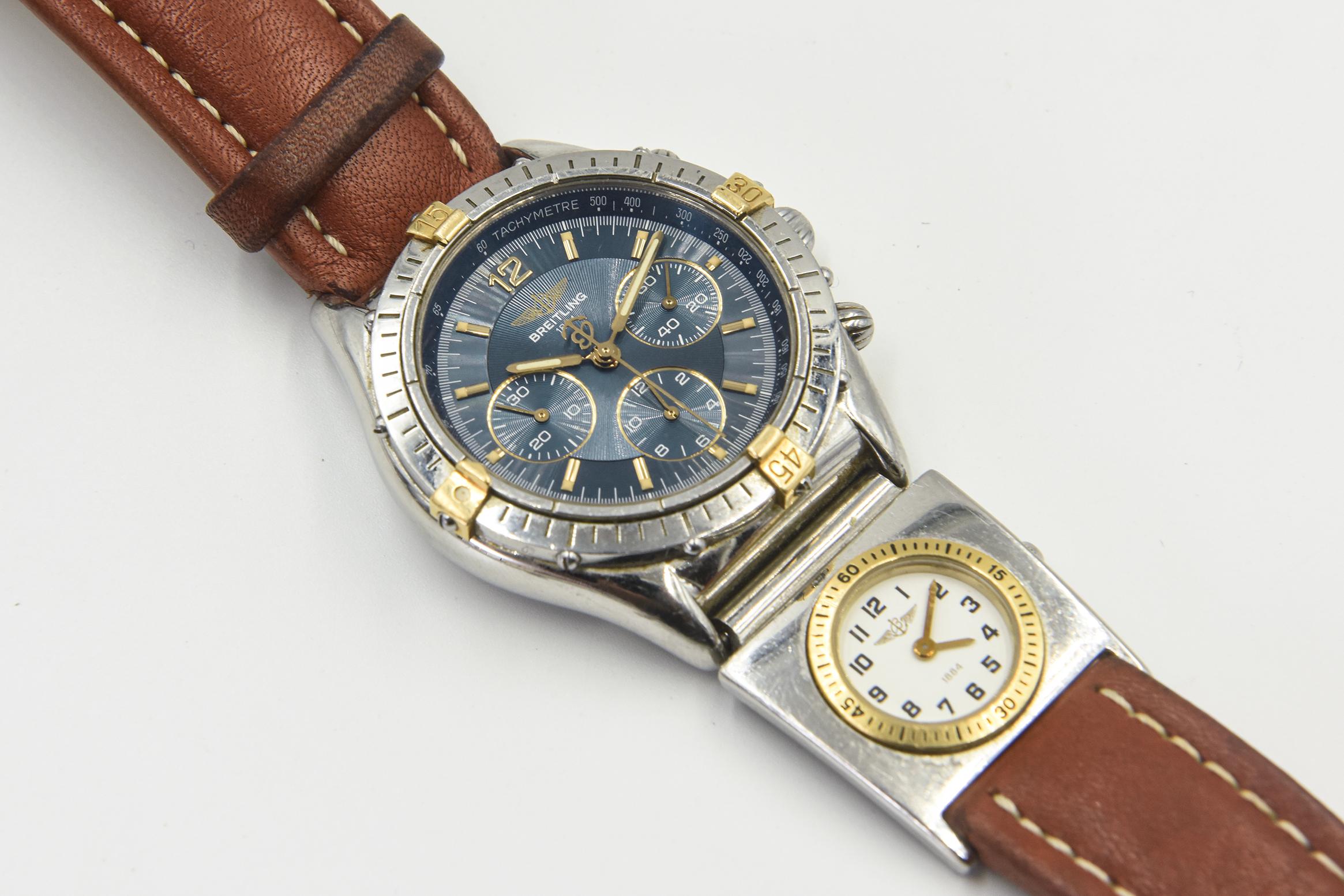 Breitling Cockpit-Chronographuhr mit UTC  Ref B30011 2