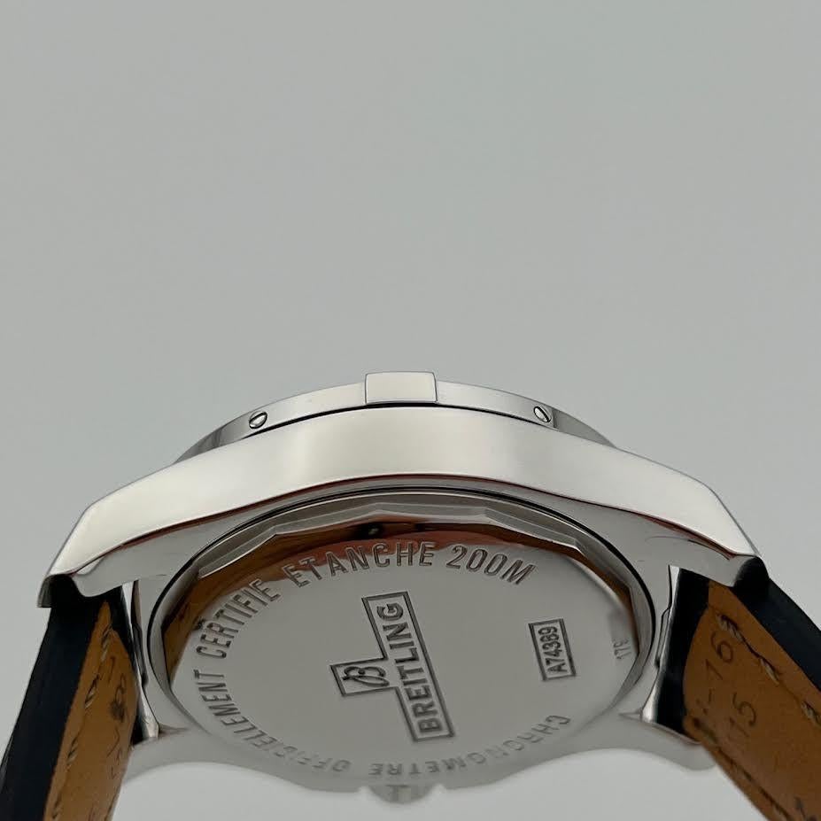 Breitling Colt 36 A74389 36mm Quadrante Bianco Acciaio Inox Scatola Documenti in vendita 6