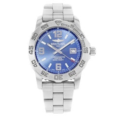 Breitling Colt 44 Blue Dial Steel Quartz Men’s Watch A7438710/C849-157A