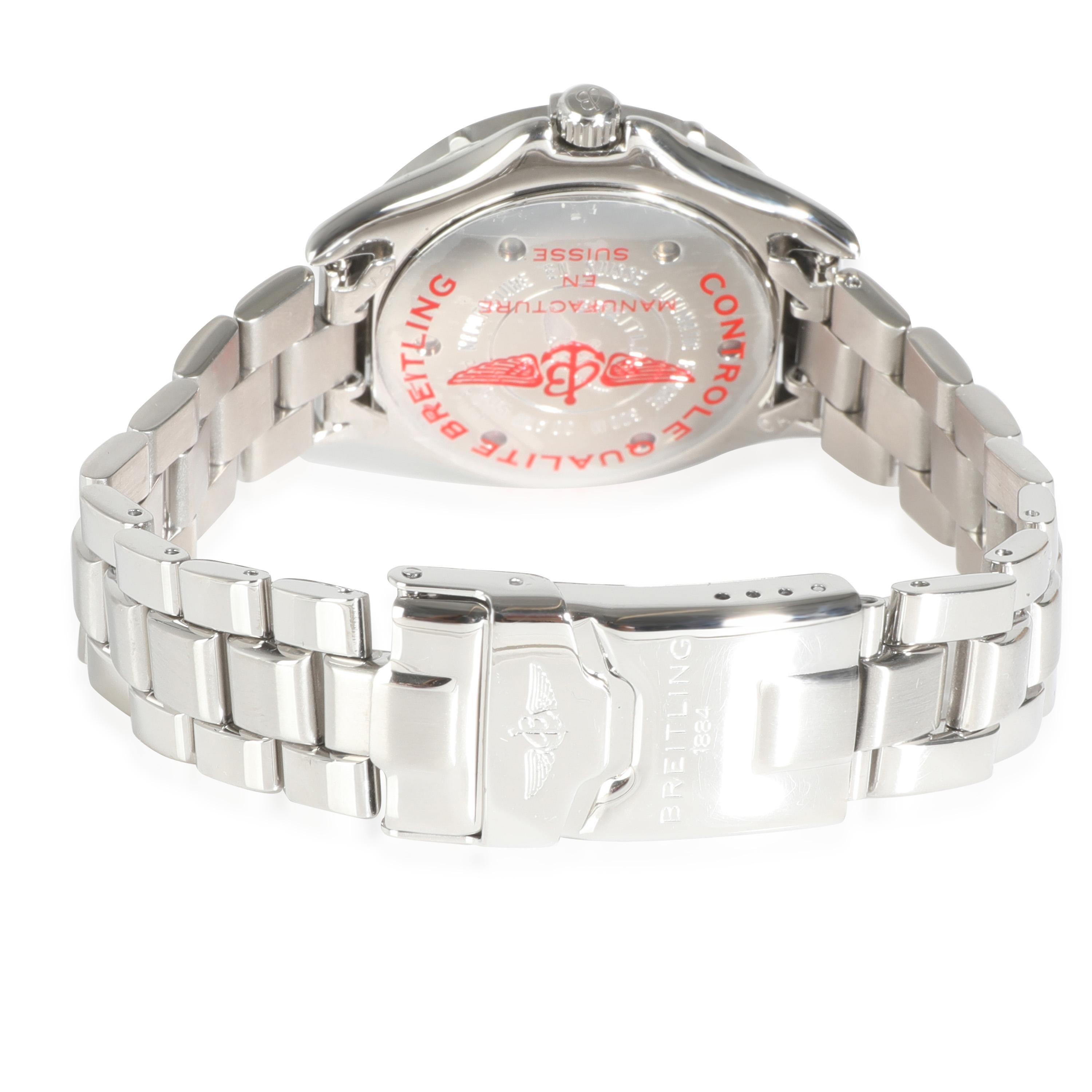 Montre Hommes Breitling Colt A17035 en  Acier inoxydable

SKU : 098682

DÉTAILS PRIMAIRES
Marque : Breitling
Modèle : Colt
Pays d'origine : Suisse
Type de mouvement : Mécanique : Automatique/Kinétique
Année de fabrication : 1990-1999
Condition :