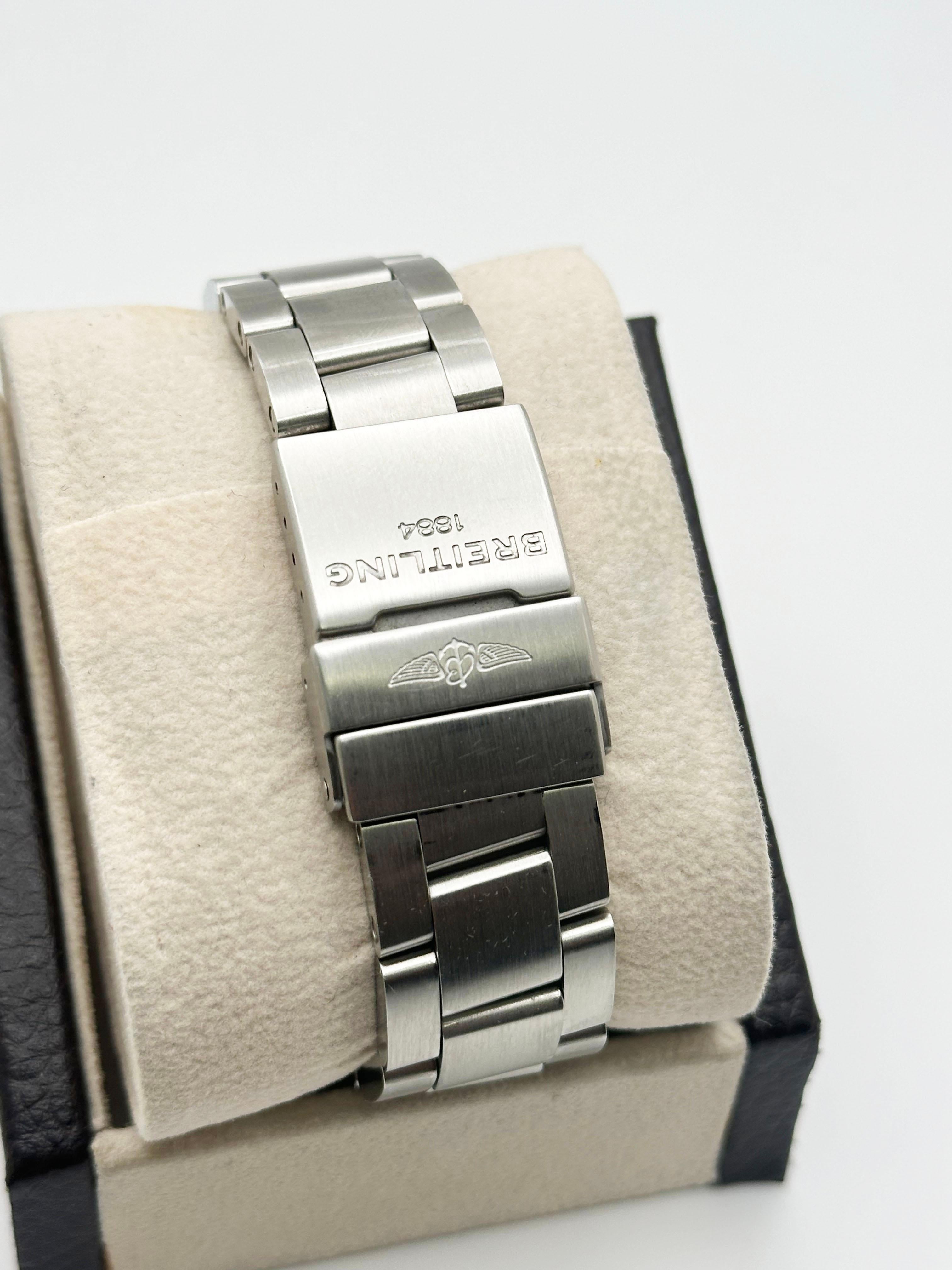 Breitling Colt A17313 41mm Papel Caja Acero Inoxidable en venta 1