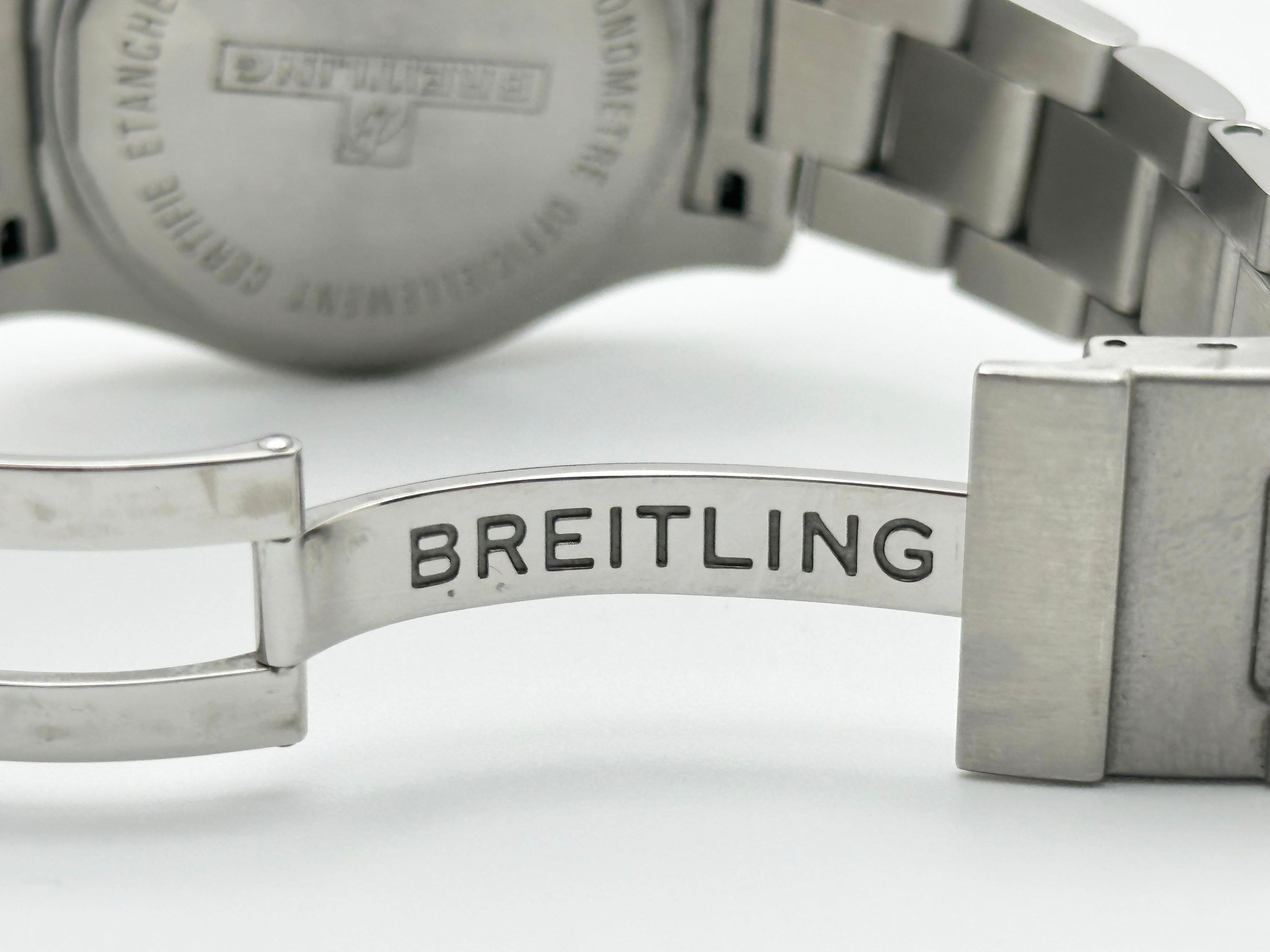 Breitling Colt A17313 41mm Papel Caja Acero Inoxidable en venta 2