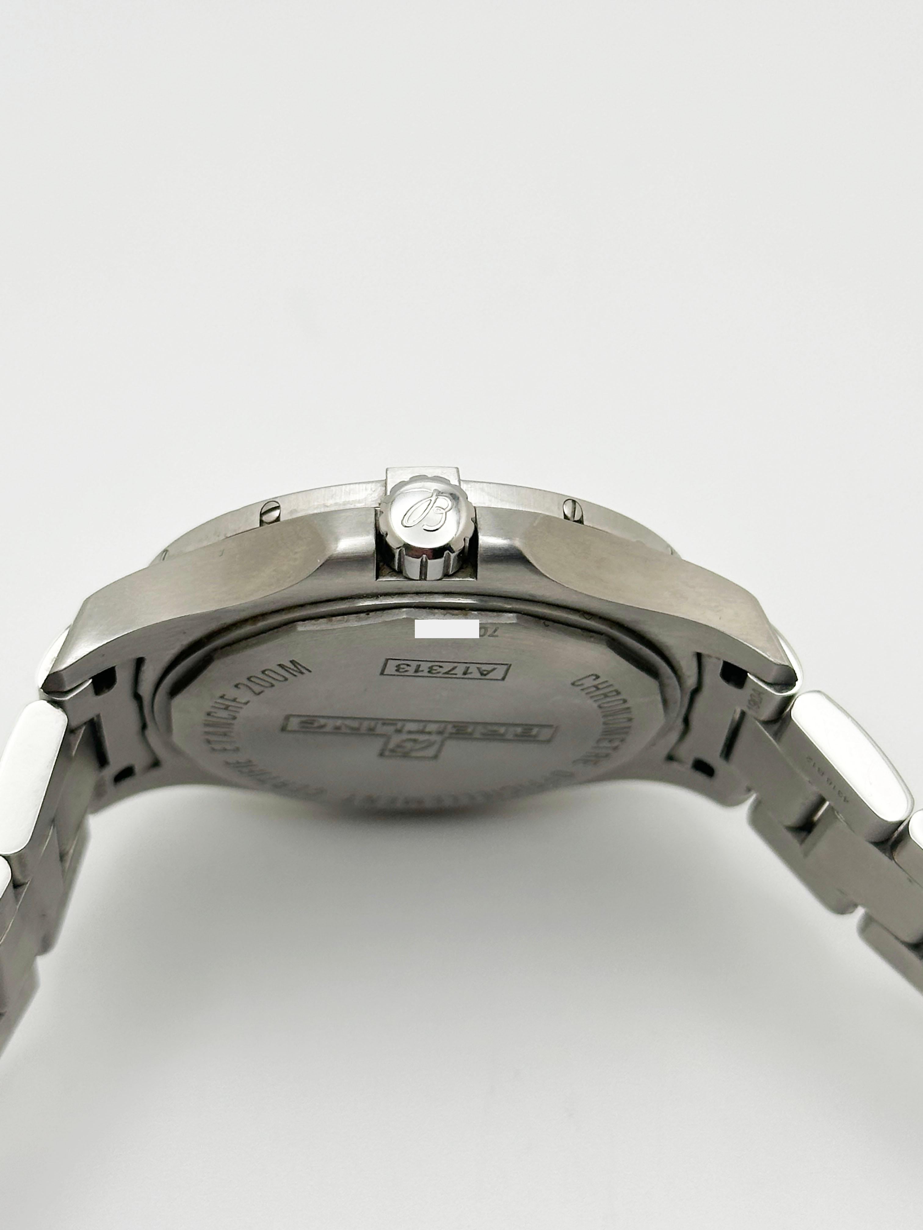 Breitling Colt A17313 41mm Papel Caja Acero Inoxidable en venta 4