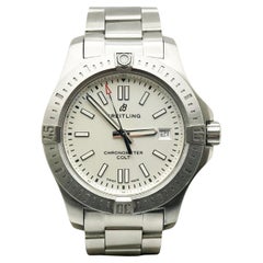 Breitling Colt A17313 41mm Edelstahl Box Papier