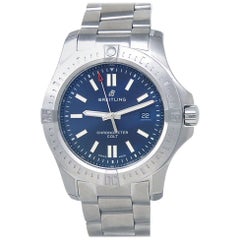 Breitling Colt A17388, Blue Dial, Certified and Warranty