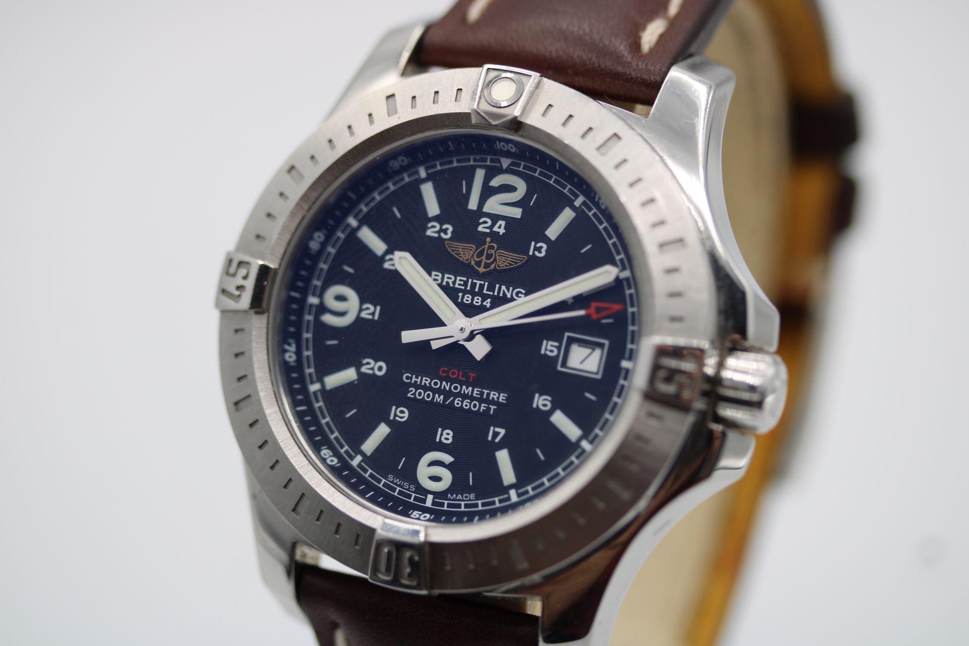 Breitling Colt A7438811, komplettes Set 2019 für Damen oder Herren im Angebot