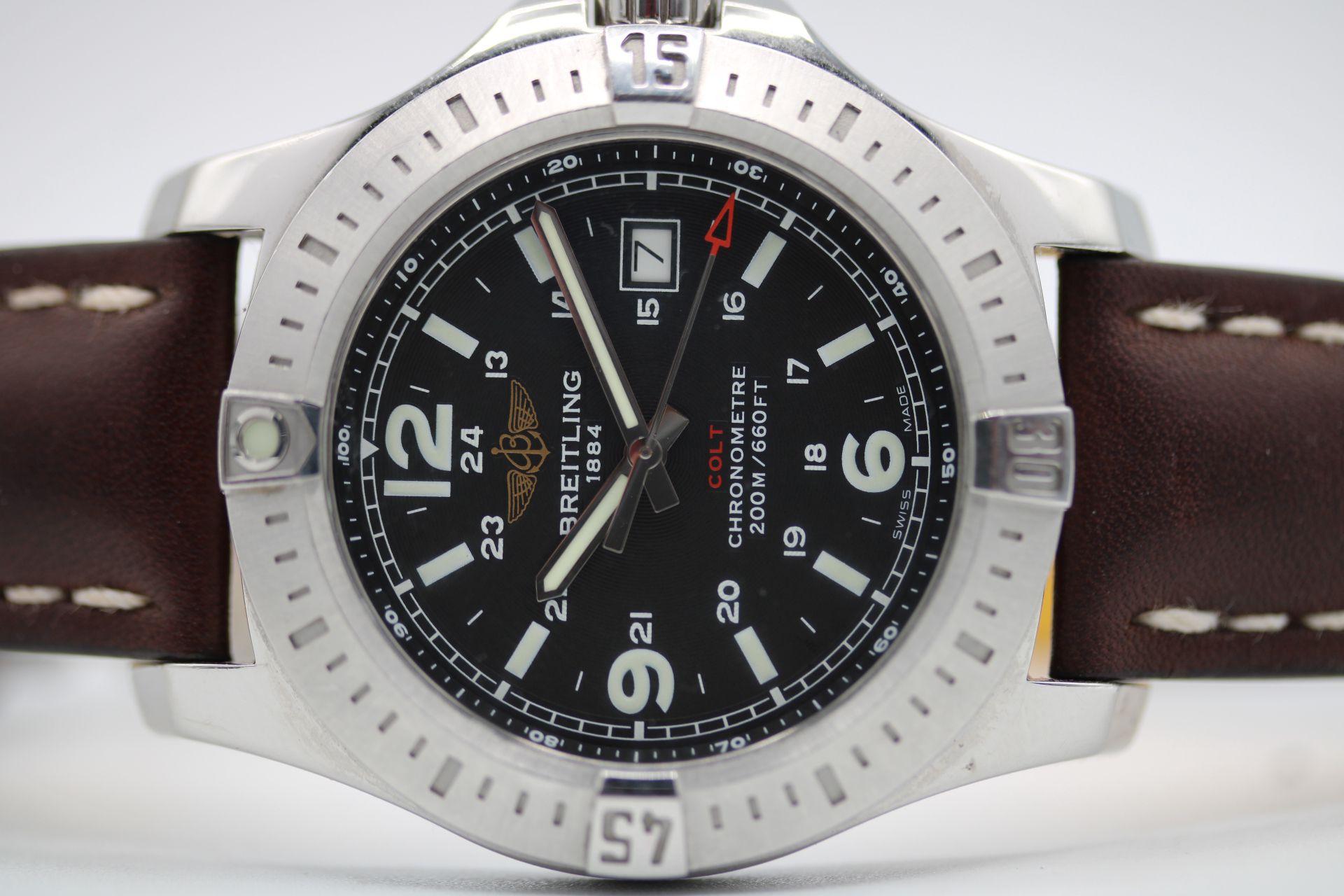 Breitling Colt A7438811, komplettes Set 2019 im Angebot 5