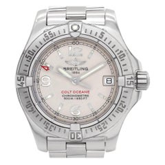 Used Breitling Colt A77380, White Dial, Certified and Warranty