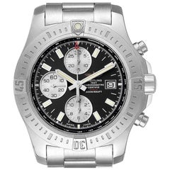 Breitling Colt Black Dial Stainless Steel Men's Watch A13388 Box