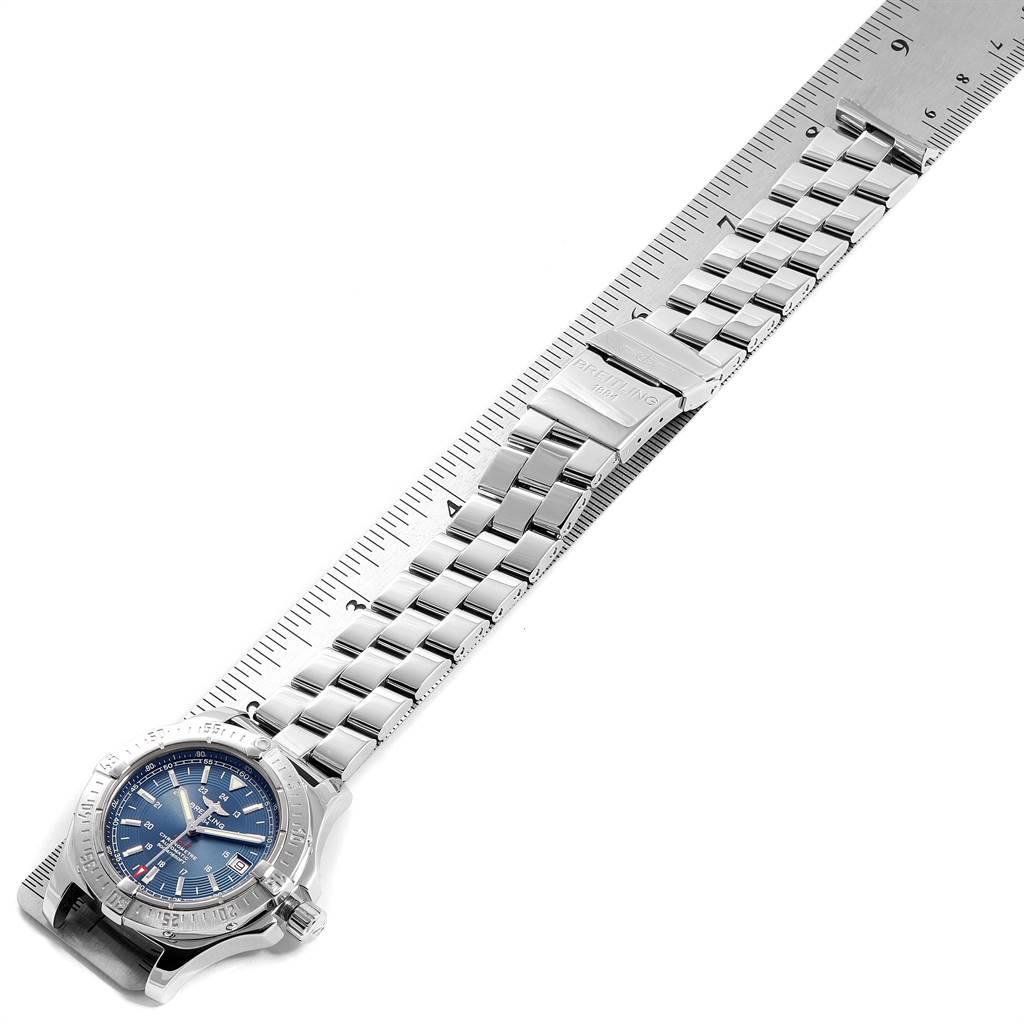 Breitling Colt Blue Dial Automatic Steel Men's Watch A17380 For Sale 6