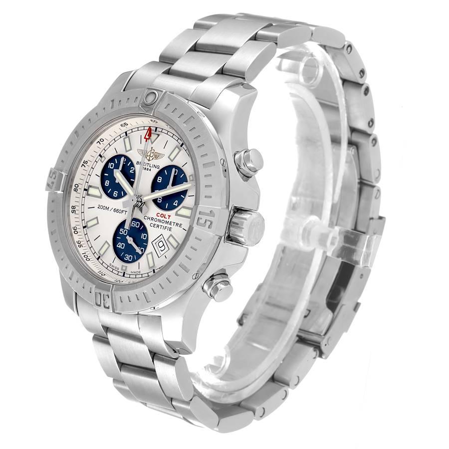 breitling colt blau