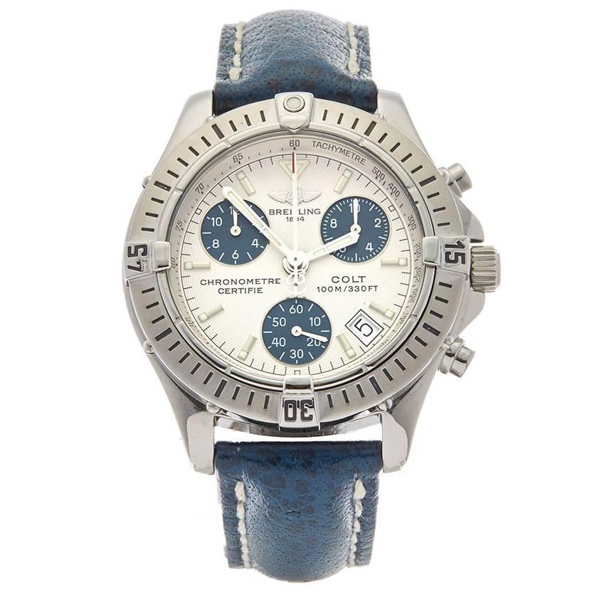 Breitling Colt Chronograph Stainless Steel Men’s A73350