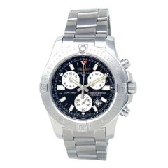 Used Breitling Colt Chronograph Stainless Steel Men's Watch Quartz A73388