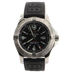 Breitling Colt Chronometer Quartz Watch Stainless Steel and Rubber 44