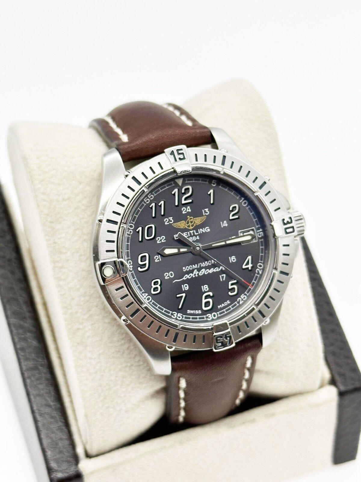 breitling lederband