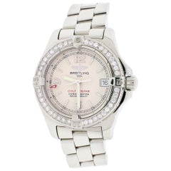 Breitling Colt Oceane Stainless Steel Ivory Dial Ladies Watch A77380