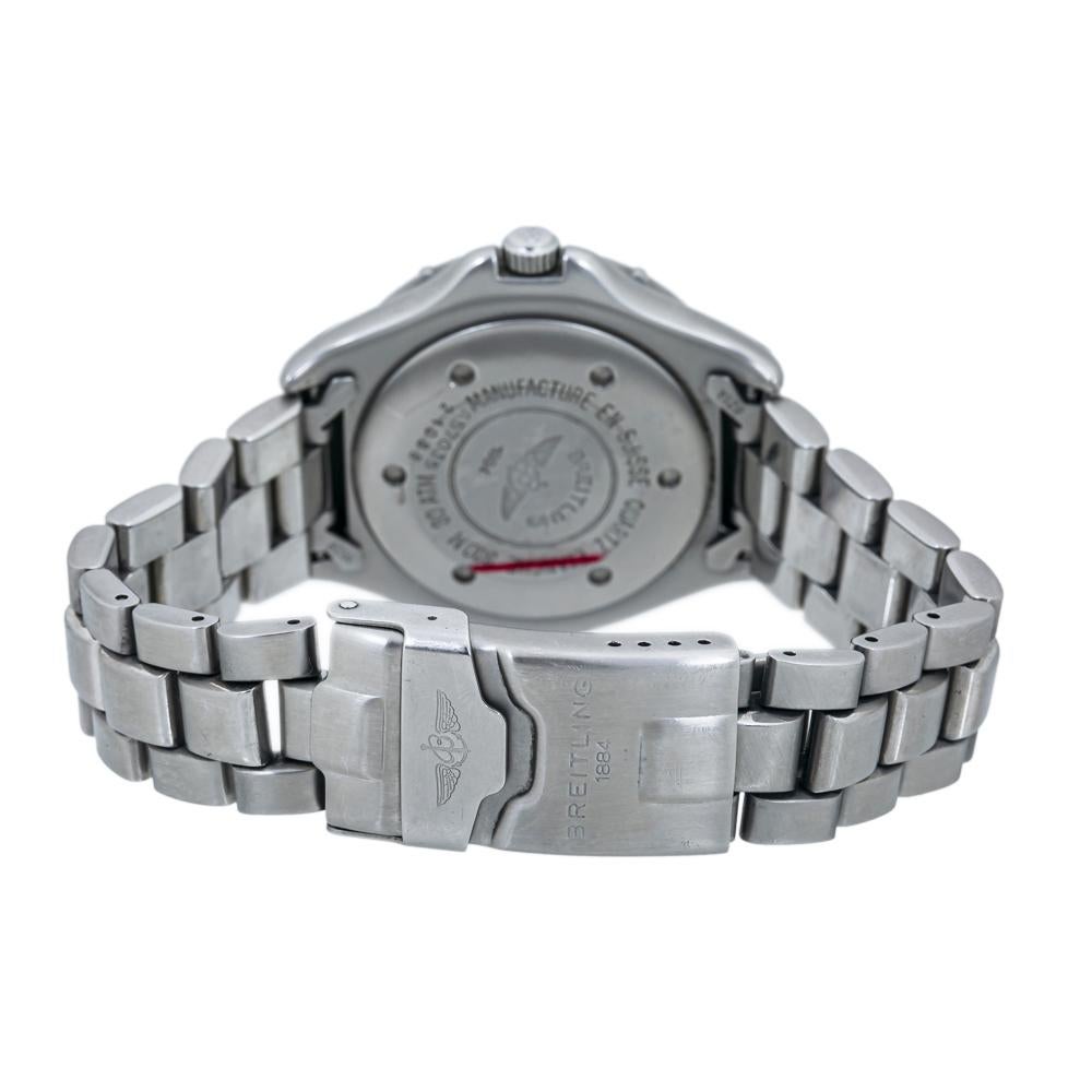 Breitling Colt Quartz A57035 Weißes Zifferblatt Herren Zifferblatt 1