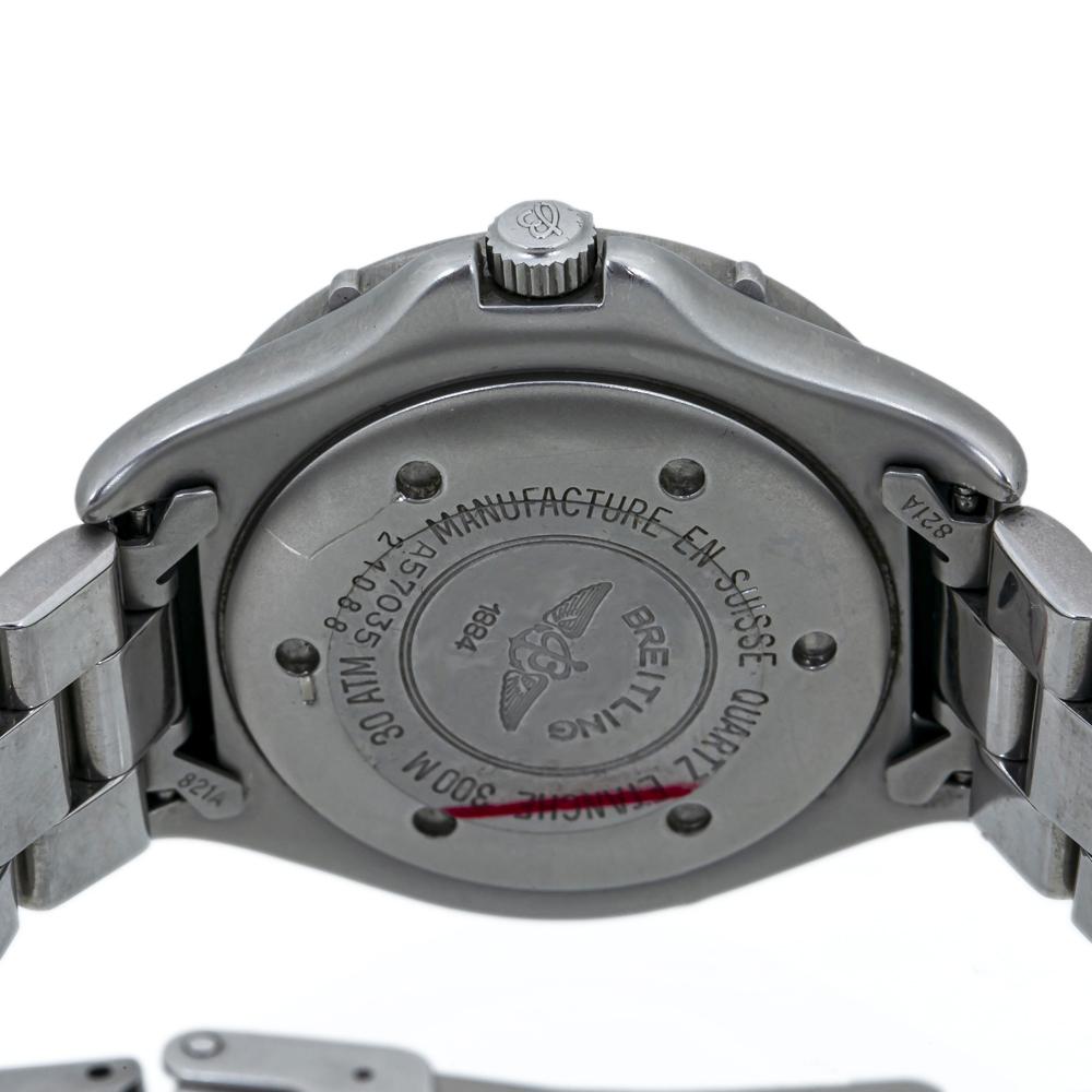 Breitling Colt Quartz A57035 Weißes Zifferblatt Herren Zifferblatt 2