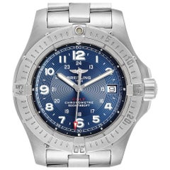 Breitling Colt Quartz Blue Dial Stainless Steel Men's Watch A74380