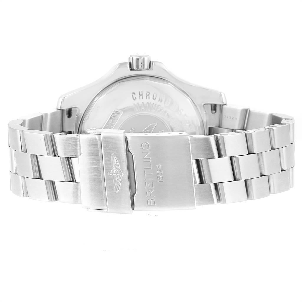 Breitling Colt Quartz Silver Dial Stainless Steel Men’s Watch A74380 at