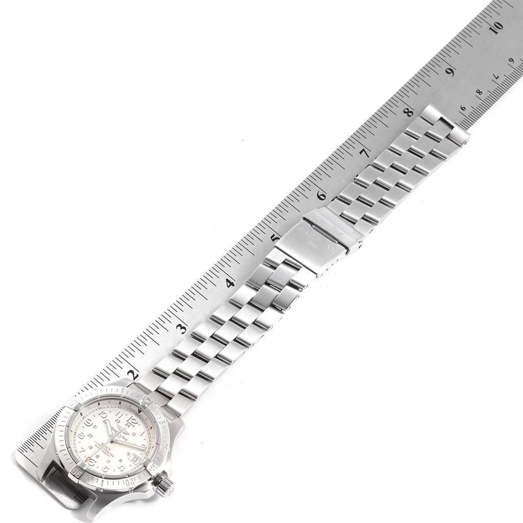 Breitling Colt Quartz Silver Dial Stainless Steel Men’s Watch A74380 5