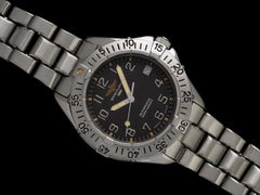 Breitling Colt Ref. A17035 Mens Automatic Diver Watch with Tag - Stainless Steel