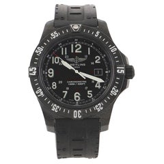 Breitling Colt Skyracer Quartz Watch Carbon and Rubber 45