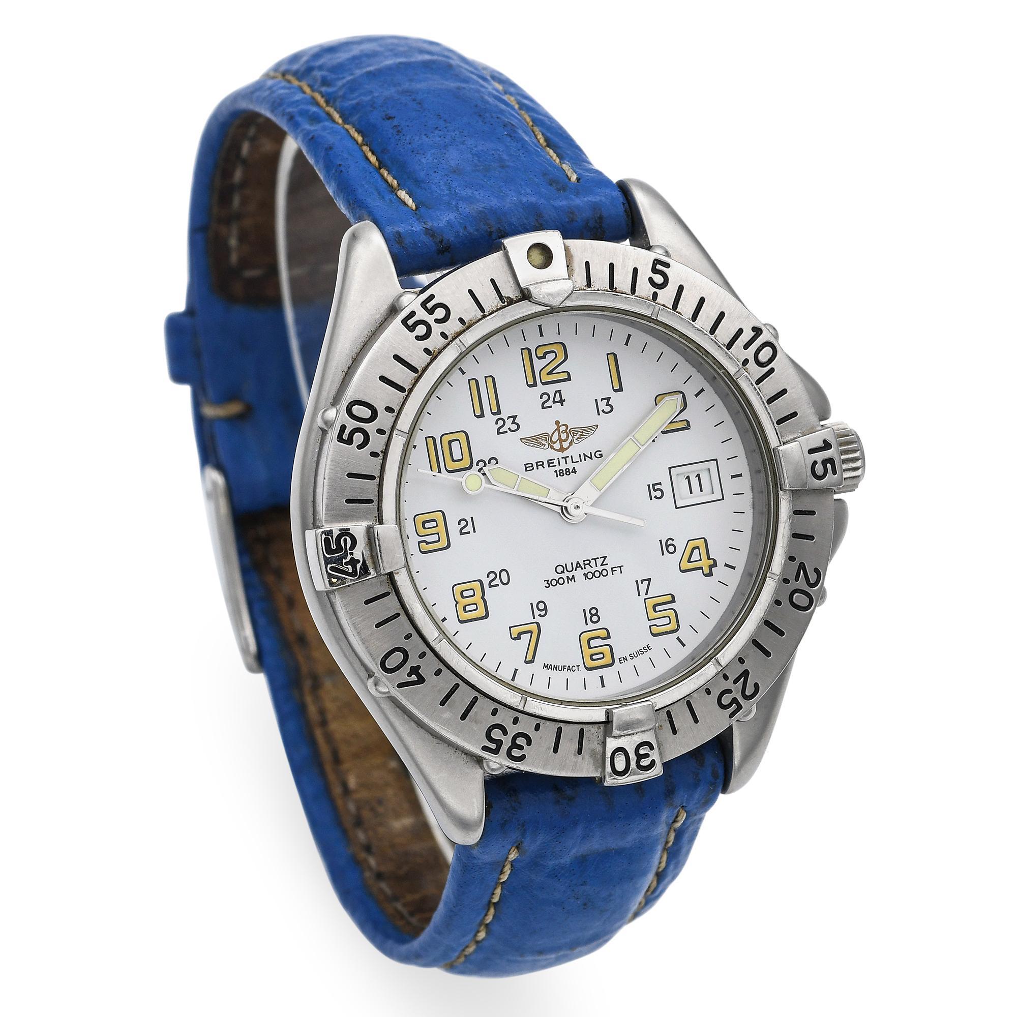 De los hombres Reloj Breitling Colt Acero Inoxidable Fecha Cuarzo Hombre Ref. A57035 en venta