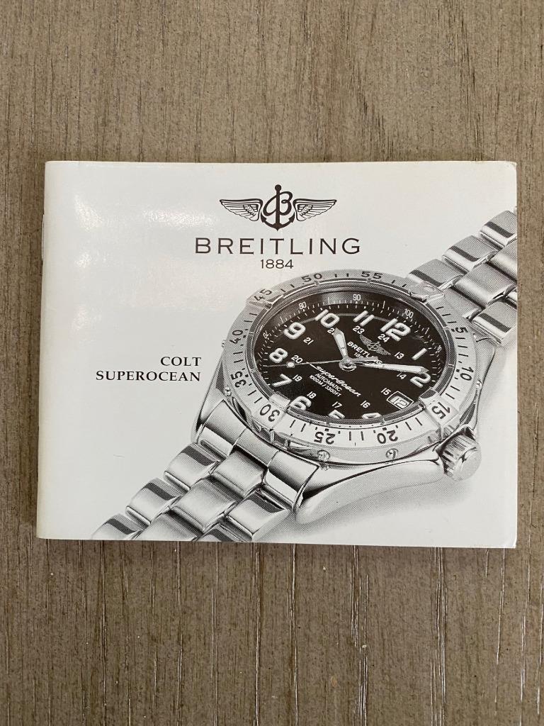 Breitling Colt Superocean Ref. A17040 Herren Diver Automatikuhr aus Edelstahl im Angebot 4
