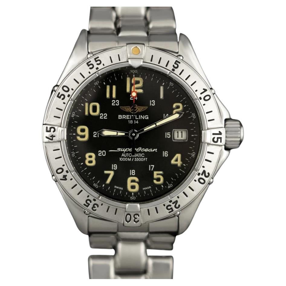 Breitling Colt Superocean Ref. A17040 Mens Diver Automatic Stainless Steel Watch