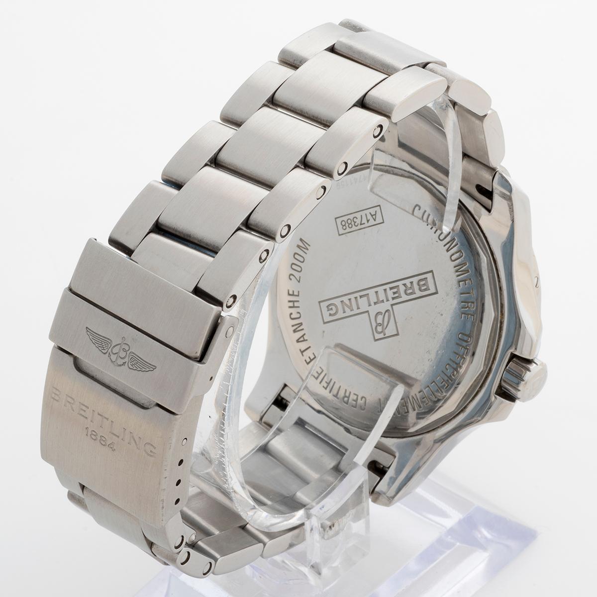Femenino o masculino Reloj de pulsera Breitling Colt Ref A17388. Caja de 44 mm, acero inoxidable, año c2010 en venta
