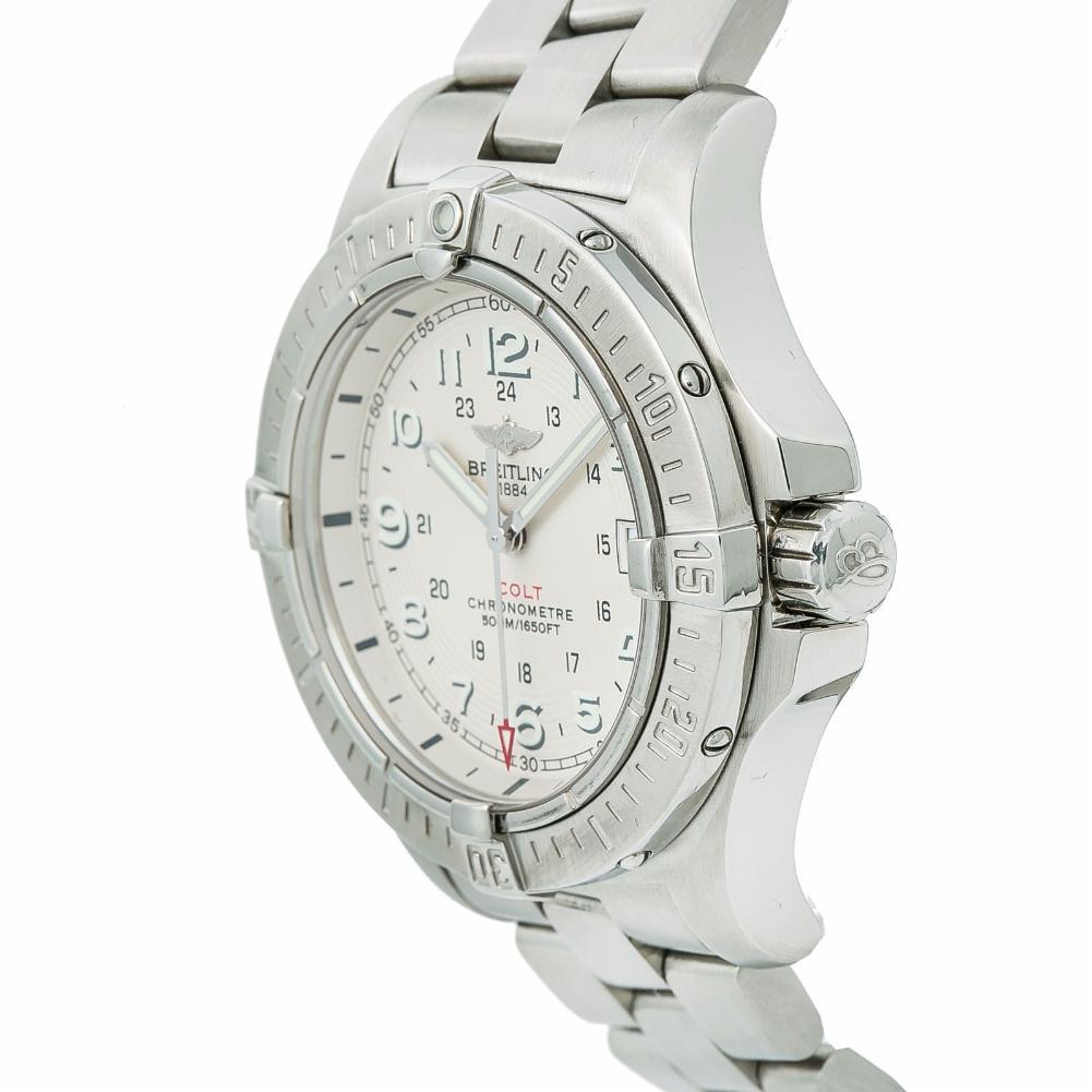 Breitling Colt2100, Dial Certified Authentic In Excellent Condition For Sale In Miami, FL