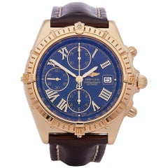 Breitling Crosswind 18k Yellow Gold K13055