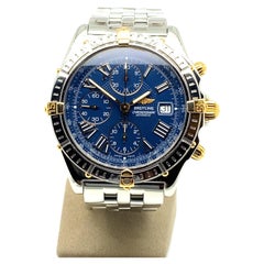 Breitling Crosswind B13355 in Stainless Steel with Blue Dial