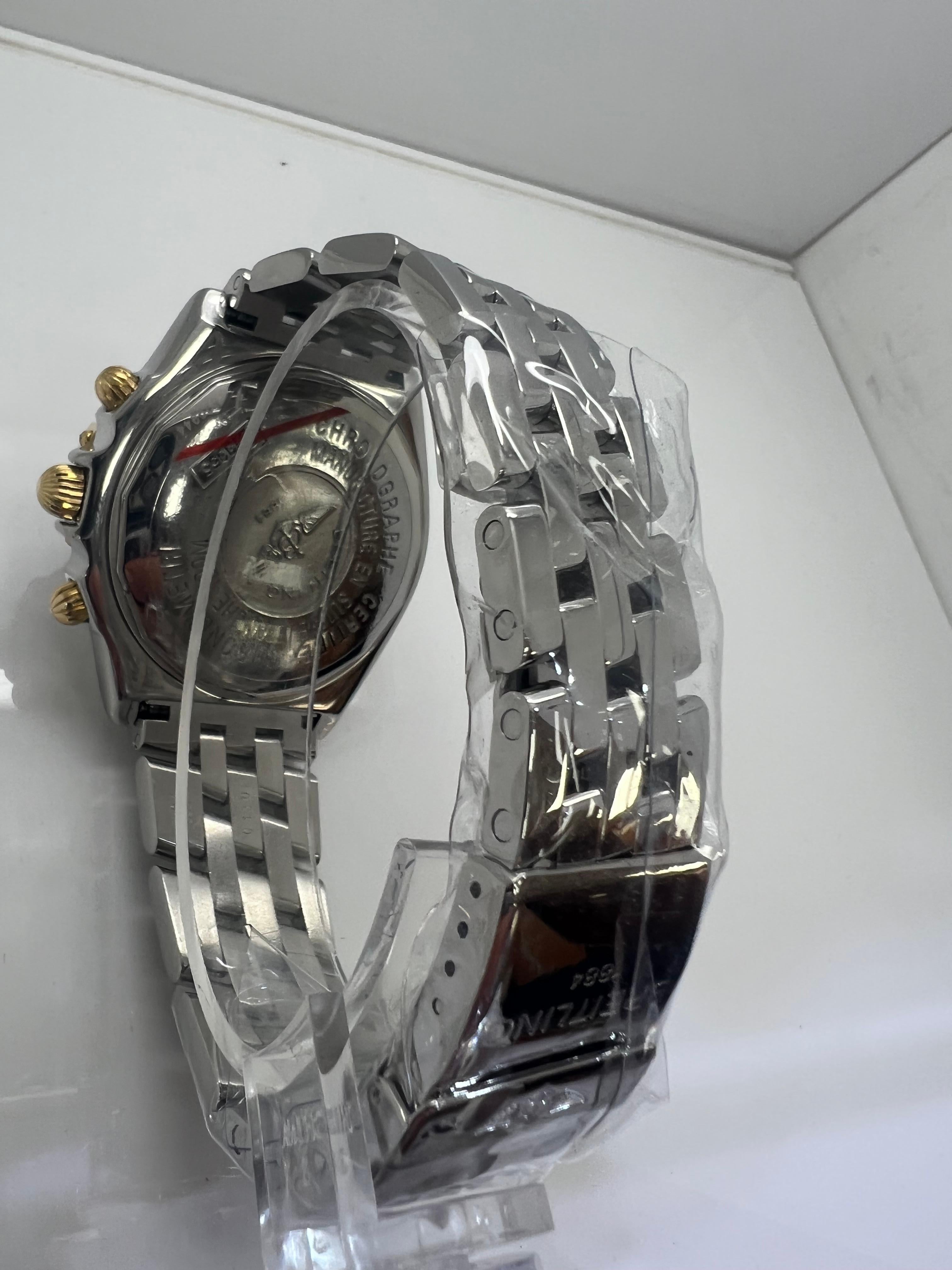 Breitling Crosswing Chronograph Zweifarbige Herrenuhr 3