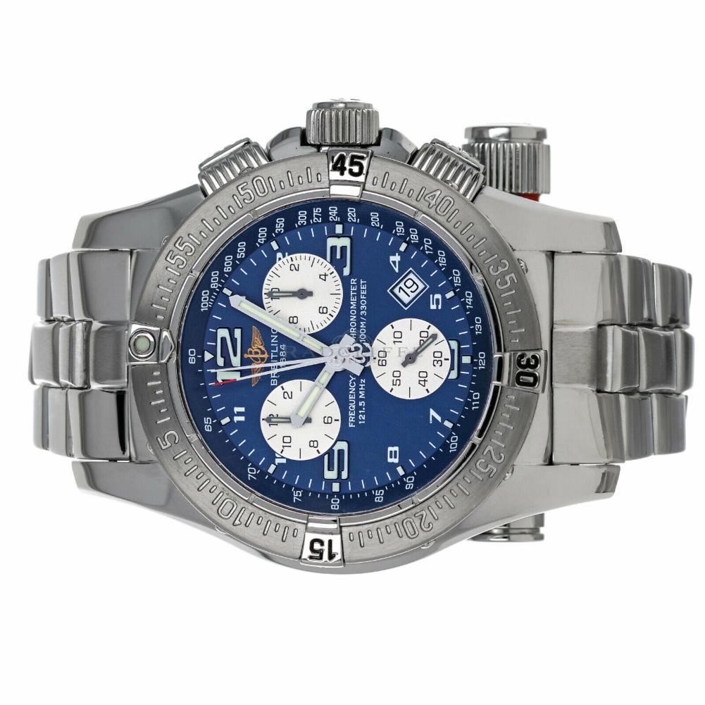 Contemporary Breitling Emergency A73321, Case, Certified and Warranty