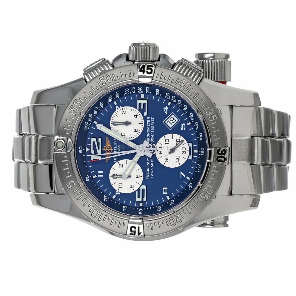 Breitling Emergency A73321:: Gehäuse:: zertifiziert und Garantie im Zustand „Gut“ in Miami, FL