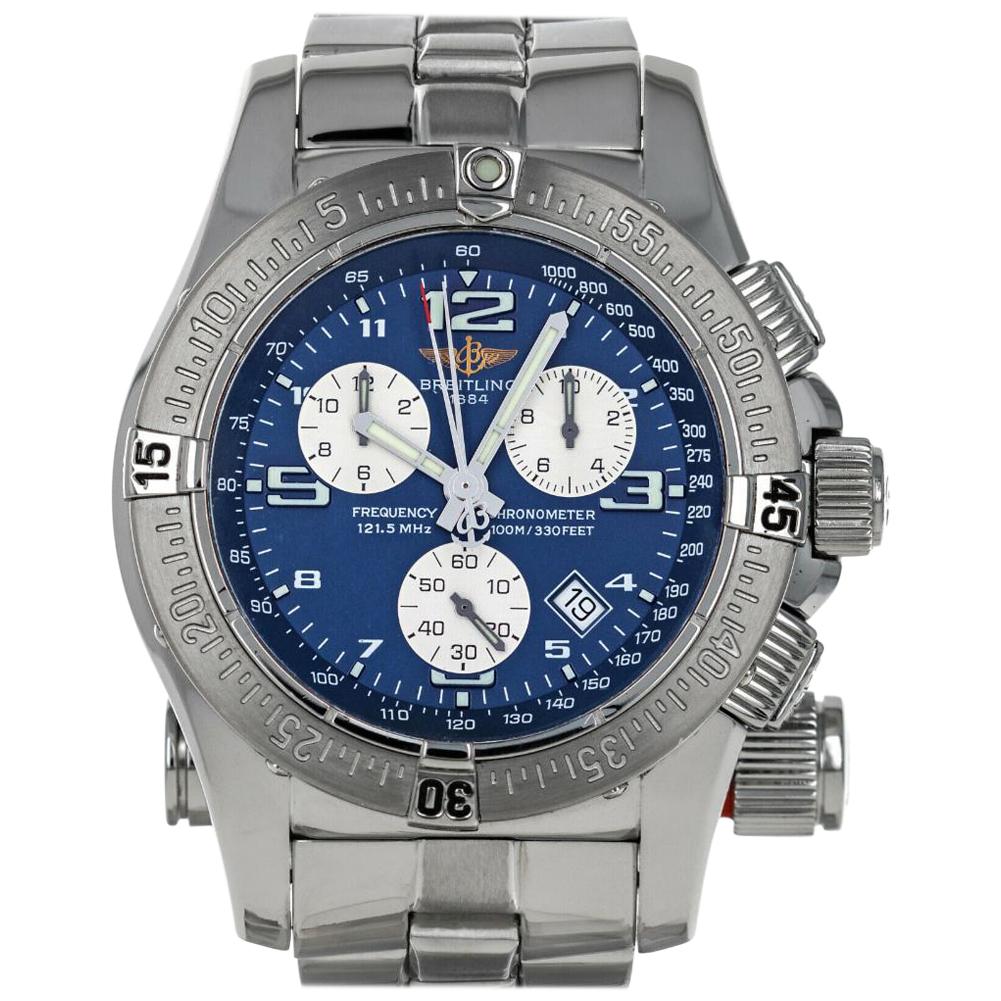Breitling Emergency A73321, Case, Certified and Warranty