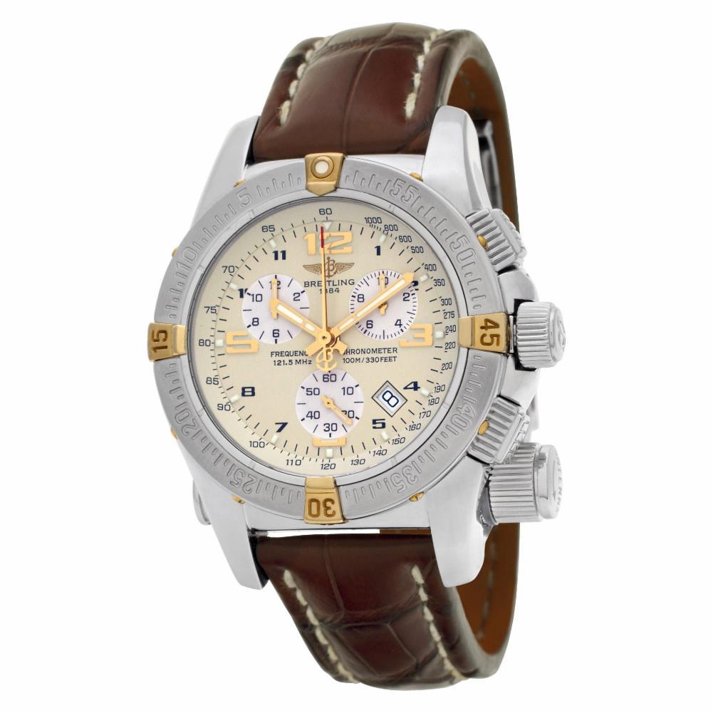 Contemporary Breitling Emergency B73321, Beige Dial, Certified and Warranty