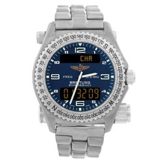 Vintage Breitling Emergency Men's Titanium Watch E56121.1