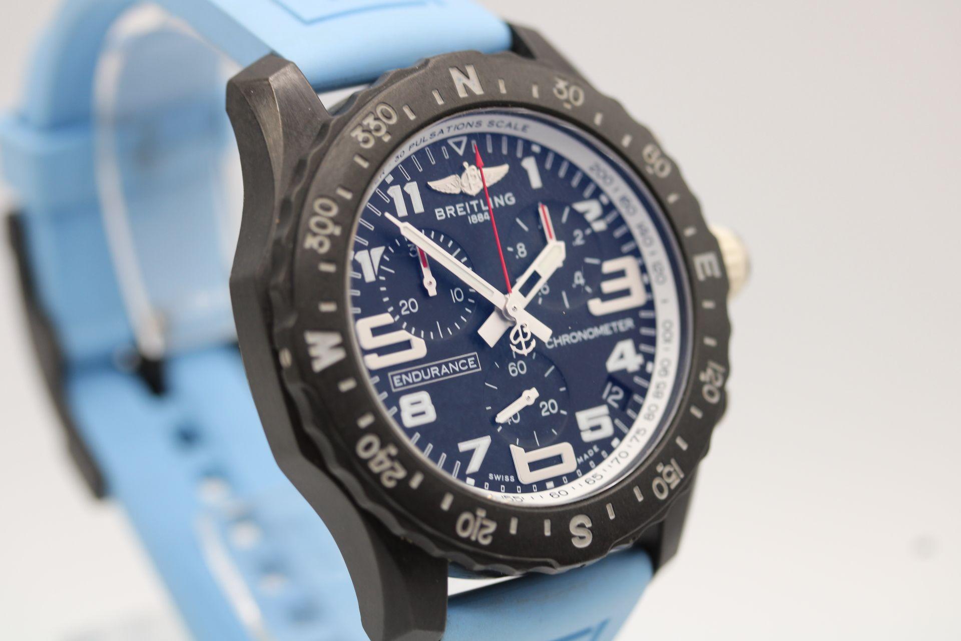 Breitling Endurance Pro X82310 Uhr, Schachtel,tery change & zusätzliches Armband 8