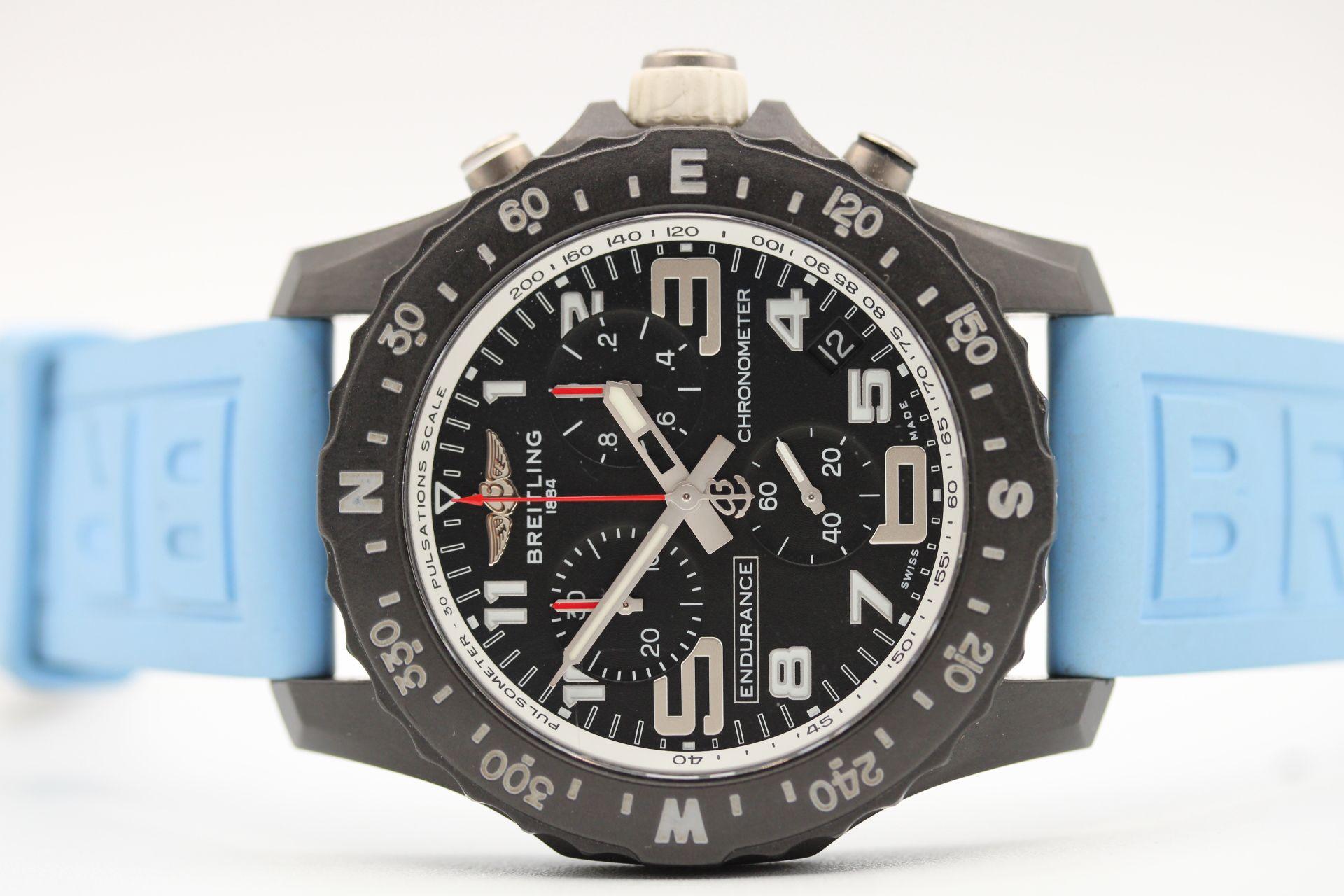 Breitling Endurance Pro X82310 Uhr, Schachtel,tery change & zusätzliches Armband 9