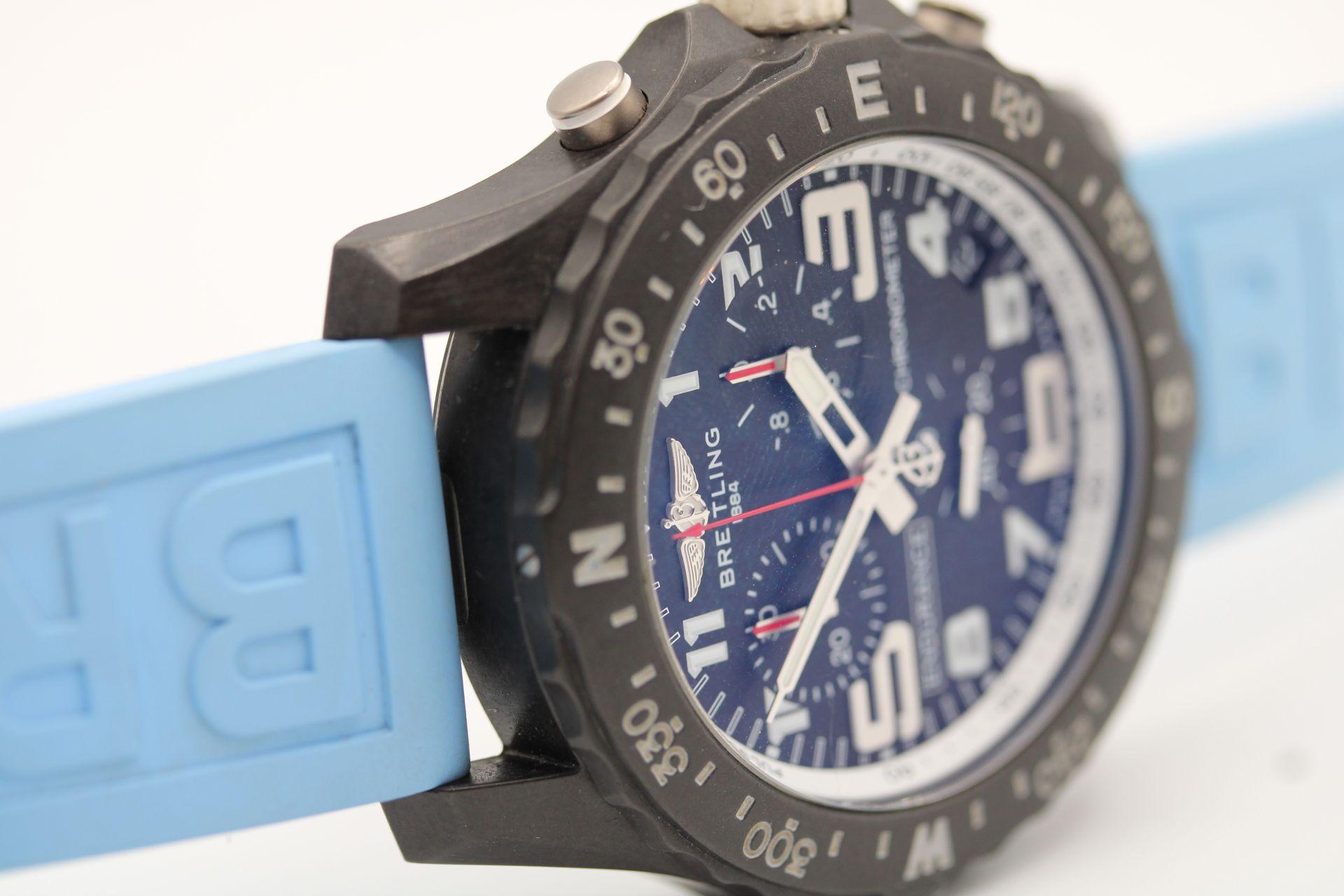Breitling Endurance Pro X82310 Uhr, Schachtel,tery change & zusätzliches Armband 12