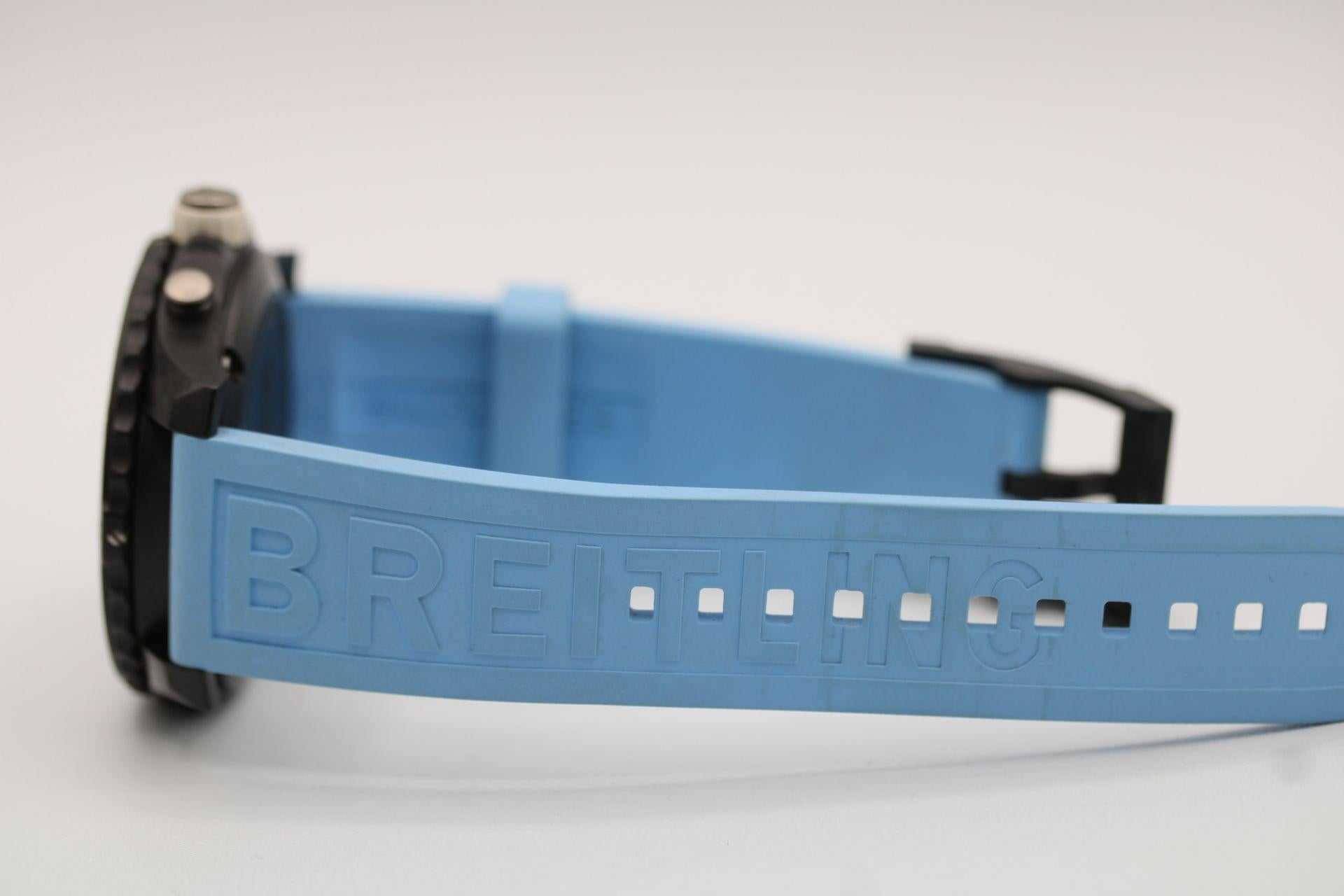 Breitling Endurance Pro X82310 Uhr, Schachtel,tery change & zusätzliches Armband 13