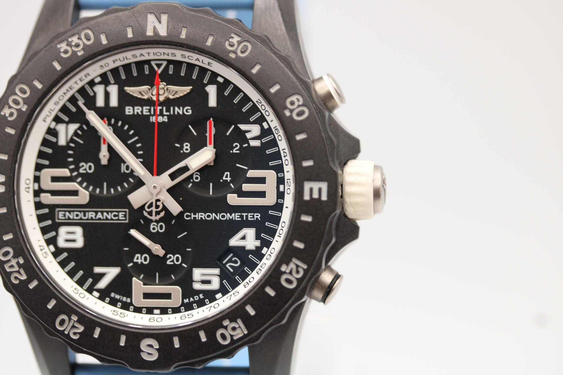Breitling Endurance Pro X82310 Uhr, Schachtel,tery change & zusätzliches Armband 2