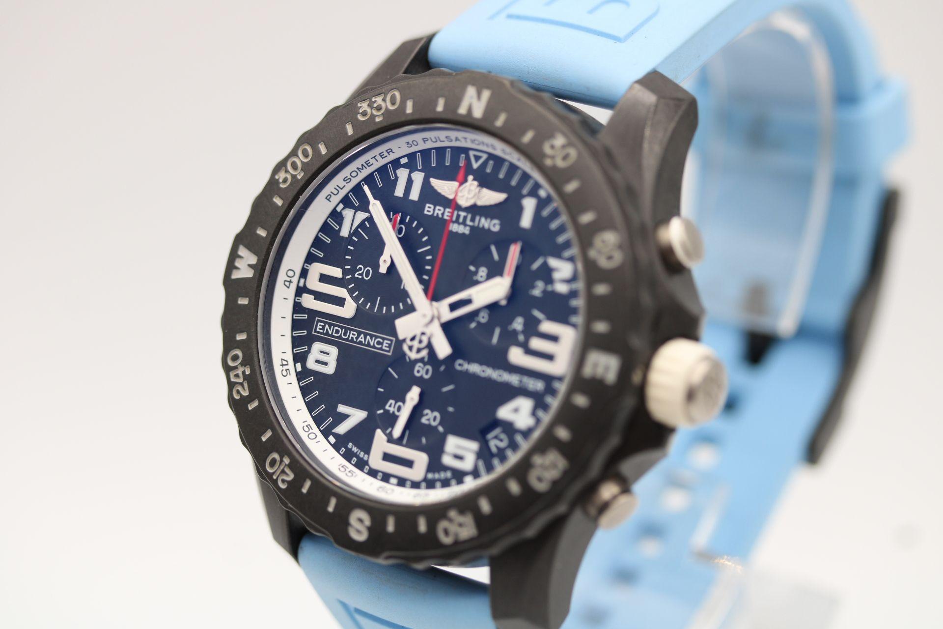 Breitling Endurance Pro X82310 Uhr, Schachtel,tery change & zusätzliches Armband 3