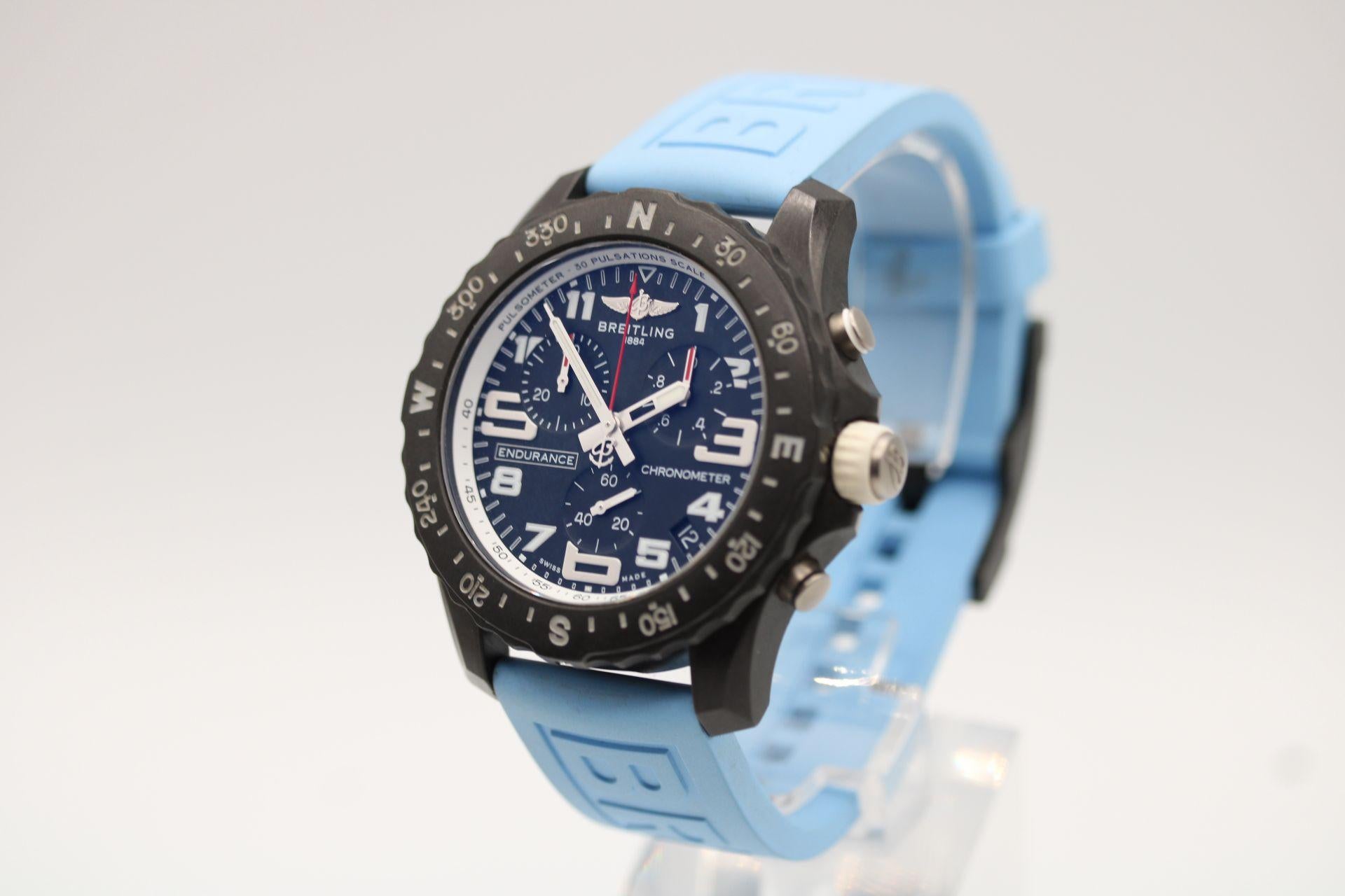 Breitling Endurance Pro X82310 Uhr, Schachtel,tery change & zusätzliches Armband 4