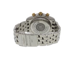 Breitling Evolution B13356 with Band, Steel and 18 Karat Gold Bezel and Black