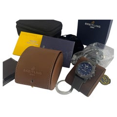 Breitling Exospace B55 Connected Black Titan Chronograph Armband Textile aus schwarzem Titan